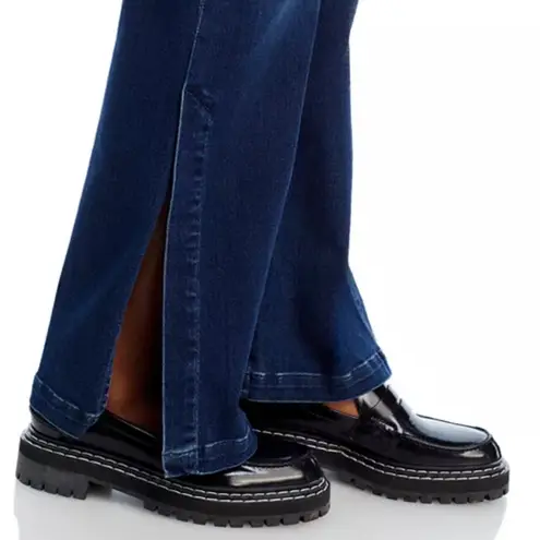 Mother 29 The Hustler Sidewinder High Rise Jeans in Tongue In Chic Blue