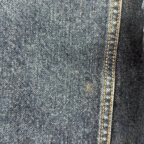 DKNY Denim Jacket Women's Size Large Dark Blue Classic Casual Layering