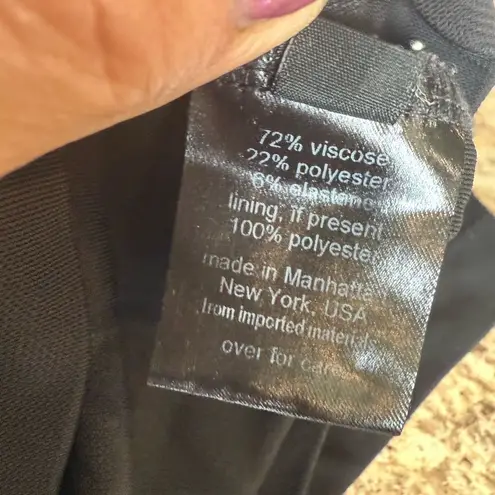 Rachel Comey Black Short Sleeve Blouse Large