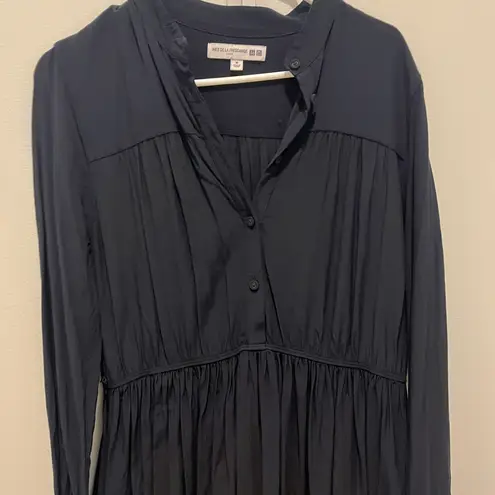 Uniqlo Blue Long Sleeve Dress Ines de la fressange Size M