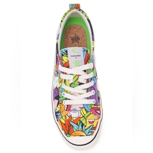 Cariuma Footwear Cariuma OCA Low-Top Toz Canvas Sneaker | Size W5 | Rainbow/multicolored 🌈
