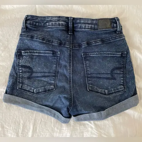 American Eagle  Super Stretch Button Fly Denim Shorts