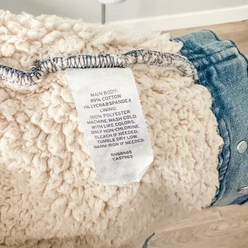 Treasure & Bond Sherpa Denim Jacket