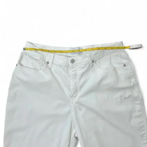 Crown & Ivy  White High Rise Skinny Jeans Women’s Size 12R