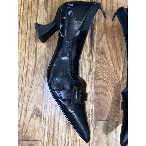 Fantasma Black Witch Shoes Sz 10? costume Halloween Cosplay Renaissance Fair
