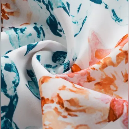 NEW White with Orange & Blue Floral Spaghetti Strap Wide Leg Jumpsuit Size XL