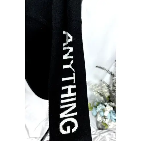Zadig & Voltaire Cashmere Gaby Girls Can Do Anything Sweater XS