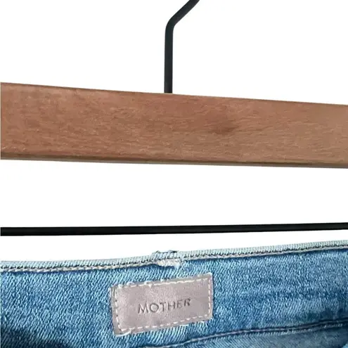 Mother The Hustler Ankle Chew in Petal Plucker Blue Size 26