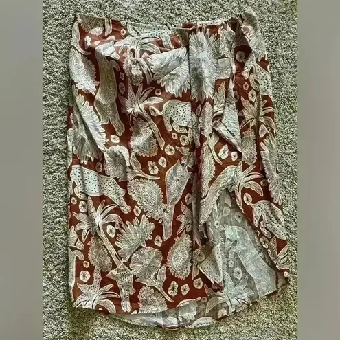 Fashion to figure Blythe Faux Wrap Printed Skirt size 2