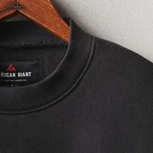 American Giant UNISEX American Vintage Crew Size XS Made In USA Black