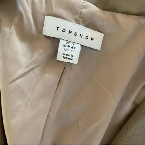 Topshop Tan Blazer 12