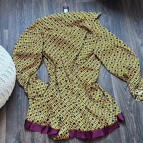 Tommy Hilfiger  PLEATED POP MONOGRAM DRESS