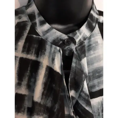 Prologue sleeveless waterfall blouse