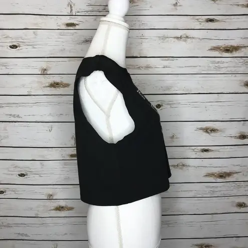 Puma 🌷 Fenty by Rhianna Black Crop Muscle Tee Large