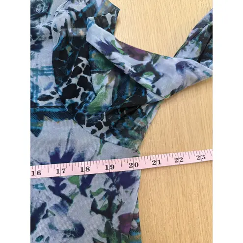 ECI New York Womens Bohemian Blouse Size XL 2312