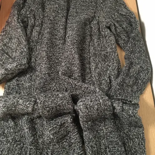 New Women’s 89th & Madison Sweater Cardigan Knee Length Gray Size Small/Medium