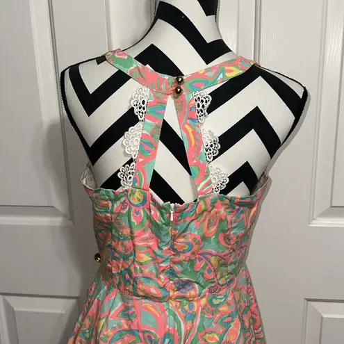 Lilly Pulitzer  Vibrant Paisley Mini Dress