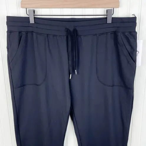 Zyia NEW Active Black Unwind Jogger Pants Women's Size XXXL Athleisure Workout