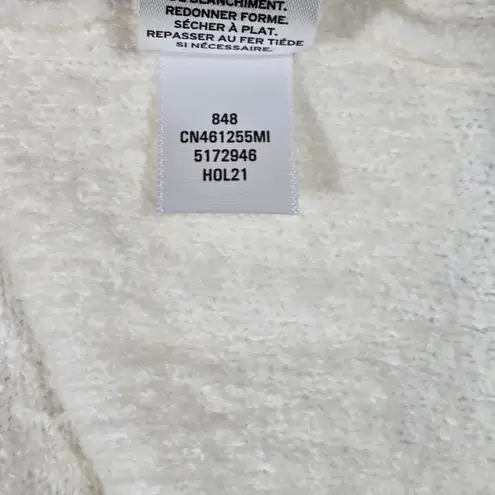 Caslon Women's Long Sleeve Cowl Neck Sweater in Ivory Pristine S NWT