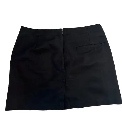 PGA Tour Women's Black Skort Size 8 with Pockets Casual Short Skirt- flawed