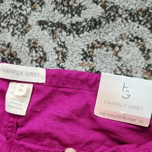 Happily Grey The Parachute Pant Pink XS