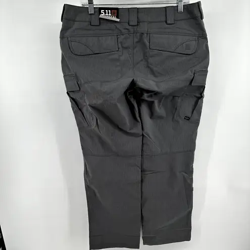 5.11 Tactical Stryke Pants 12-Pocket Mid Rise Straight Leg Gray Storm 14 NWT