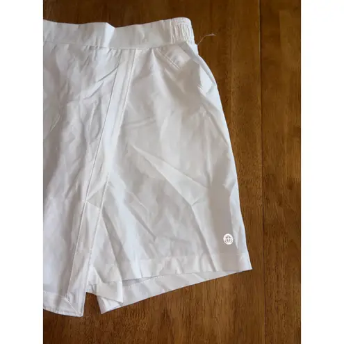 Mondetta Golf Shorts Athletic Lightweight Stretch Fairway White Size M Size M