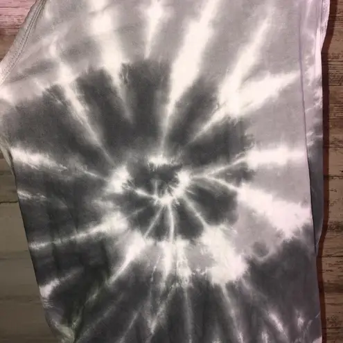 Paperback tie dye tank top gray and white top swirl tie dye size small s…