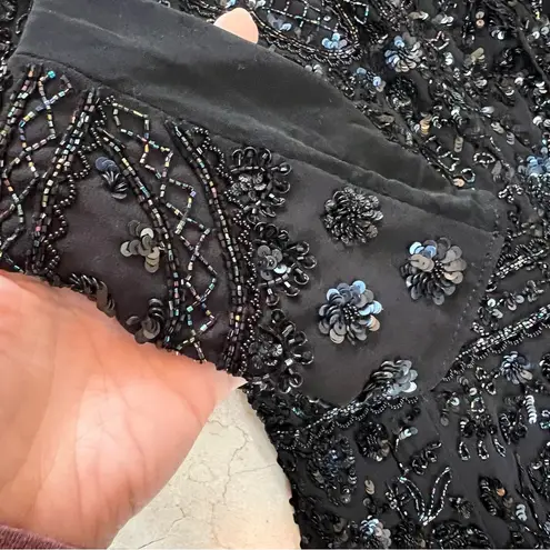 Needle & Thread Like New $799 Hand Beaded Mini Dress Sz 4