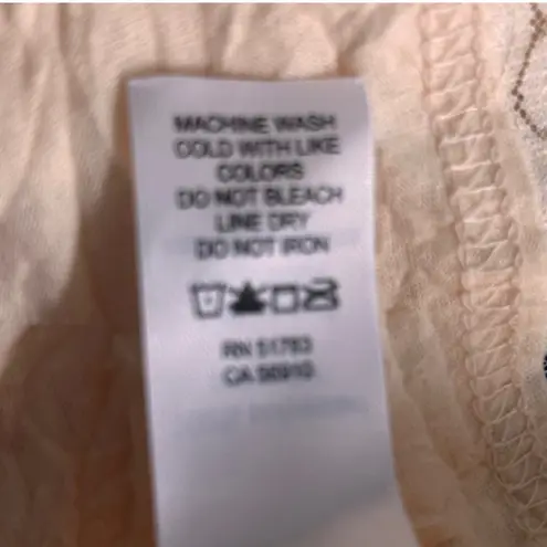 Maurice's Y2K Teens Lace Cami Medium Cream Y2K Adjustable Crinkle Fabric Tunic Length‎