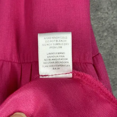 After Market Dress Women Large Pink Tiered Babydoll Dress Corquette Peasant Boho