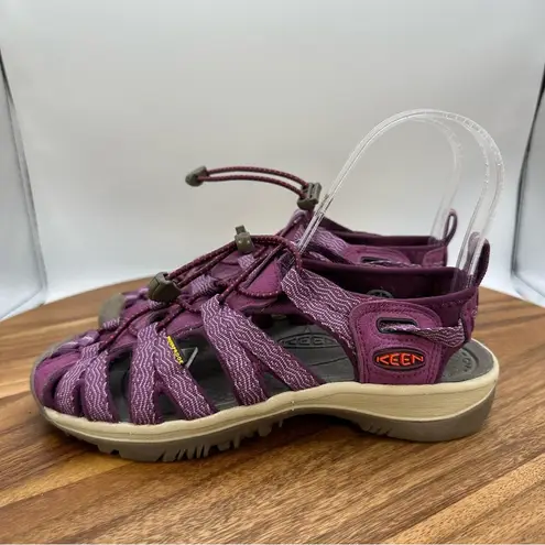Keen Whisper Sandals Purple 1018229 Women's 5 Outdoor Waterproof Hiking Travel