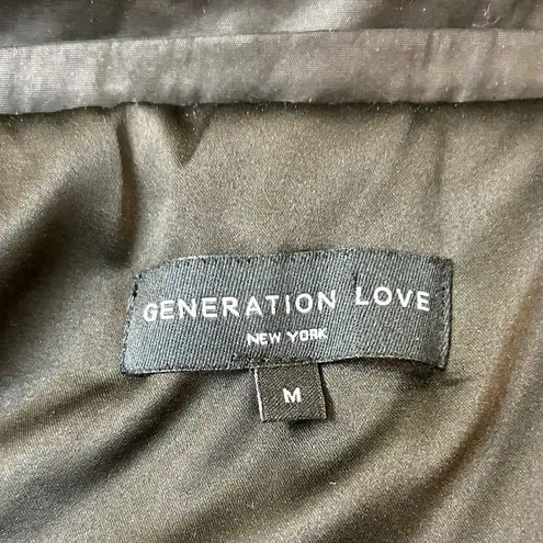 Generation Love Georgina Bomber Jacket Size Medium (Missing Fur Collar)