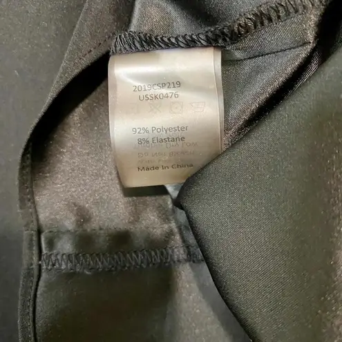 Universal Standard Women’s Midi Slit Skirt Black Size 12 EUC