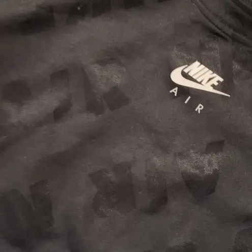 Nike  Air Black White Long Sleeve Top Size Large