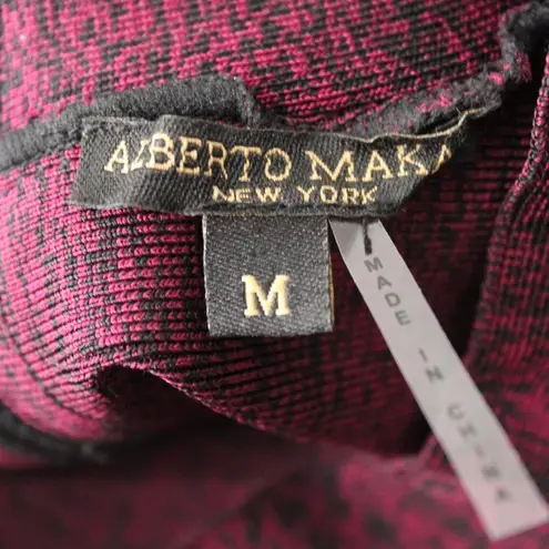 Alberto Makali Bandage Mock Neck Sheath Dress Heathered Spacedye Purple Medium