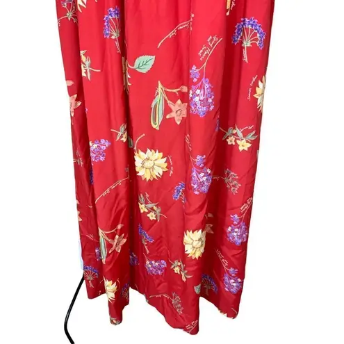 Vintage Positive Attitude flower print dress Size 14