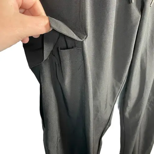 Stelle Women’s Tapered Hiking Cargo Jogger Pants in Black Size M Size M