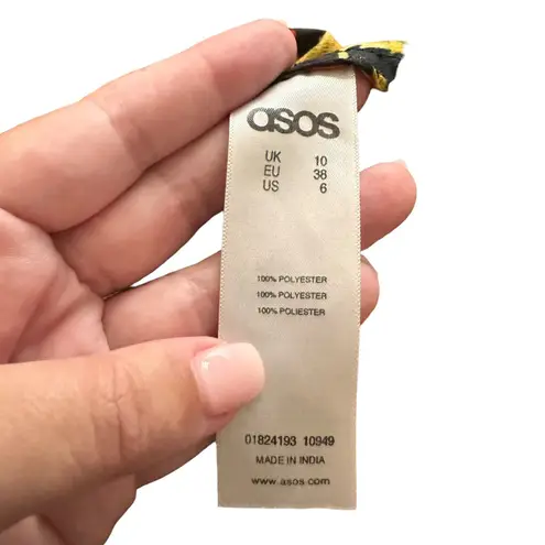 ASOS  Floral Skater Mini Dress Sz‎ 6