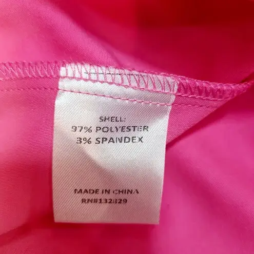 MORE TO COME Sophia Strapless Midi Dress in Pink Small