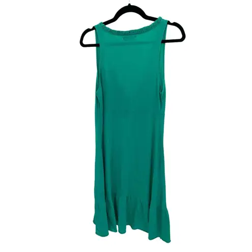 Michael Stars  The Original Tee Dress Women One Size Emerald Green Supima Cotton