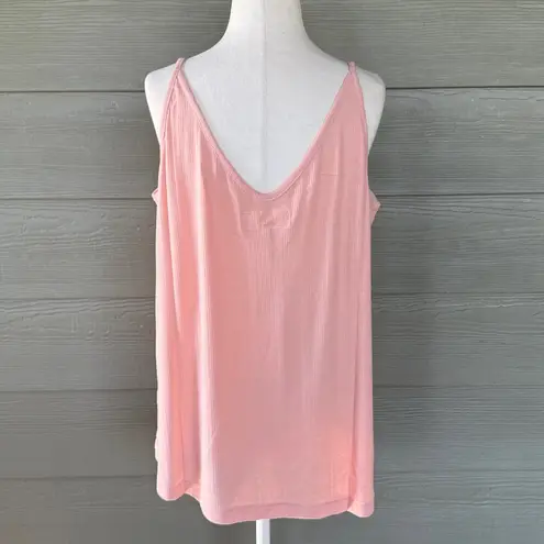 THE GREAT. Pointelle Sleep Cami Pink Size L