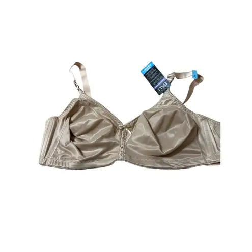 Bali Size 44C Wireless Passion For Comfort Minimizer Bra Soft Beige Tan