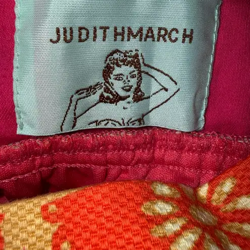 Judith March Colorful Paisley Sleeveless Dress Small