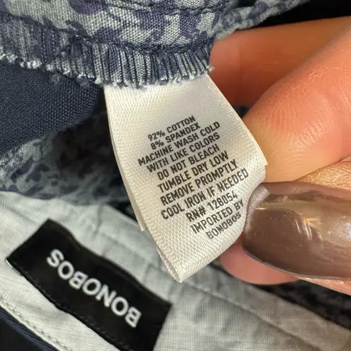 Bonobos Chino 2.0 Pants Size 32x32 Deep Navy Stretch Straight Leg NWT Blue