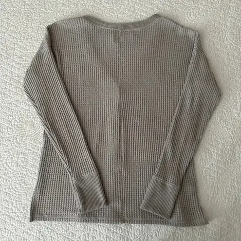 Abercrombie & Fitch  A&F Cozy Waffle Button-Up Top Henley XS - Image 6
