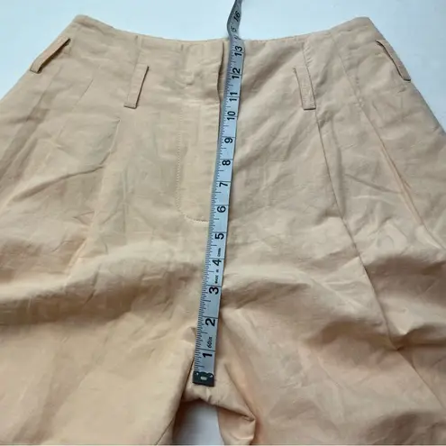 Ulla Johnson Pascale Ultra Wide Leg Pleat Front Pant Petal Pink SZ 2 NEW *FLAW