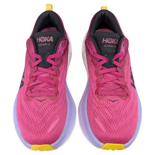 Hoka ONE ONE Bondi 8 Cherries Jubilee Pink Yarrow CJPY Womens Sneaker 9B