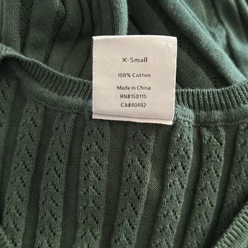 Varley Christine Pointelle Knit Maxi Dress