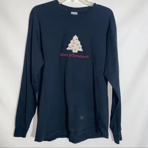 Gildan  Christmas Long Sleeve Tee Women’s Large